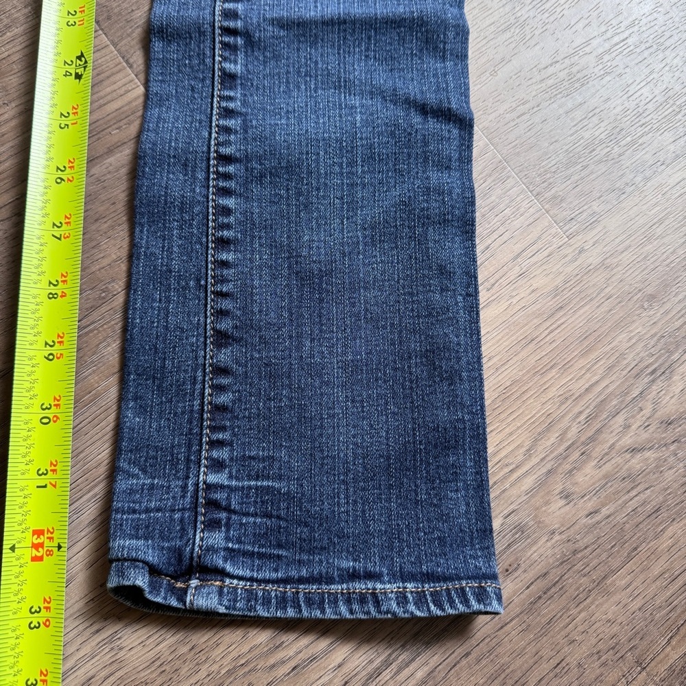 dELiA*s Dark Blue Denim Pants - Morgan - Size 0 Tall - Picture 3 of 11